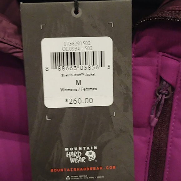 Nwt Mountain Hardwear jacket - Picture 2 of 5